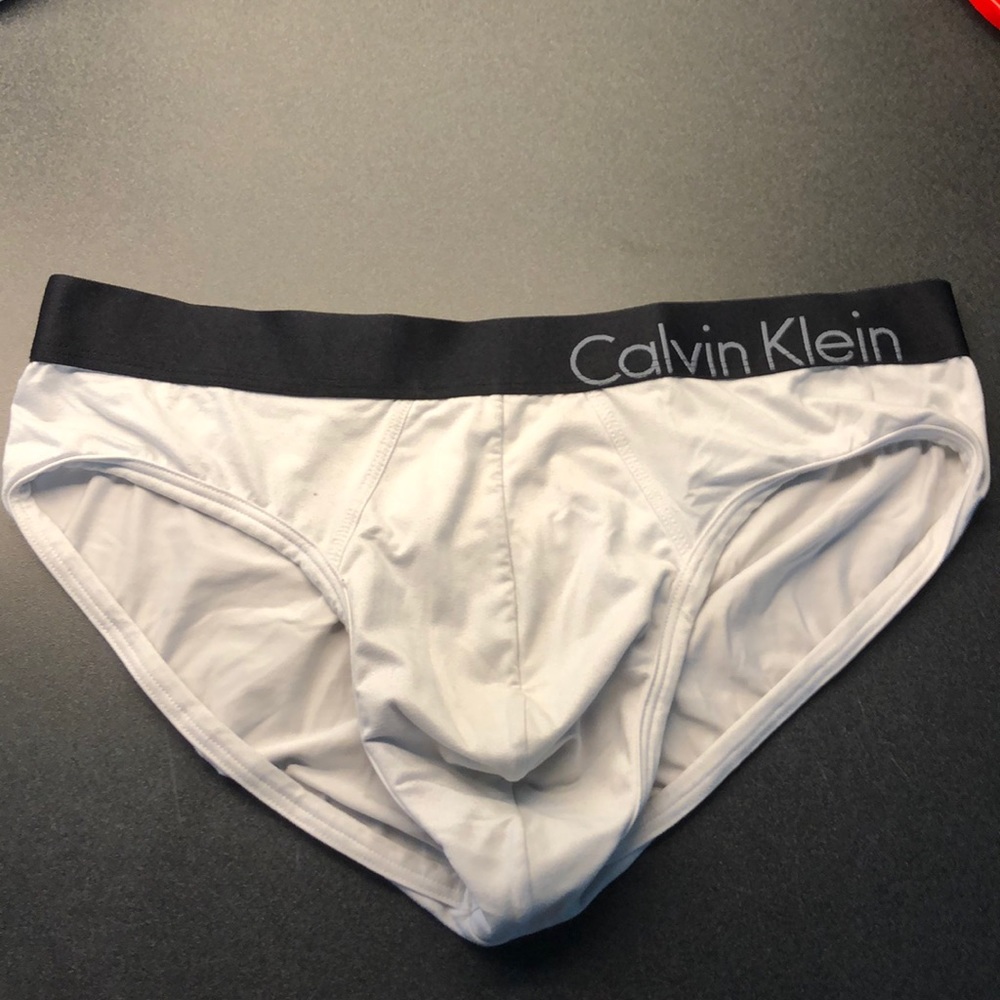Worn Calvin Klein BOLD high rise brief